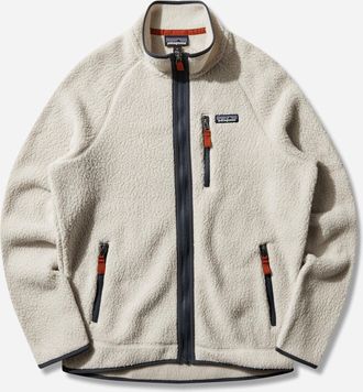 Patagonia Men s Retro Pile Jacket Pelican / Smolder Blue