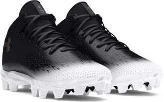Under Armour Mens Under Armour Spotlight Fran RM 4.0 3027293-001 Black Football Cleats RHS6583