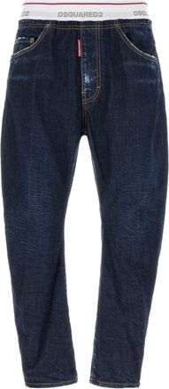 Dsquared2 Loose-fit Jeans - Heren - Loose Fit Jeans - Blauw - L - Denim - Jeans