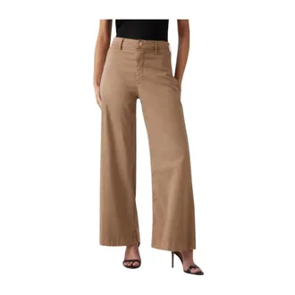 Guess Broeken, Dames, Bruin, W27, Palazzo Pant