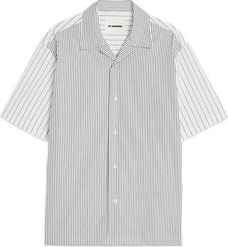Jil Sander Striped Short-sleeve Shirt