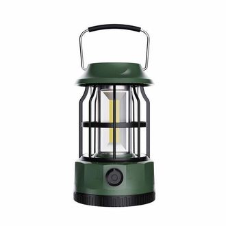 OEM Linterna De Camping Recargable (verde), Luz De Emergencia Ajustable E Impermeable Ipx4, Linterna Port&aacute;til Para Supervivencia Al Aire Libre, Pesca