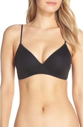 OnGossamer Next to Nothing Wireless Bra in Black at Nordstrom, Size 32C