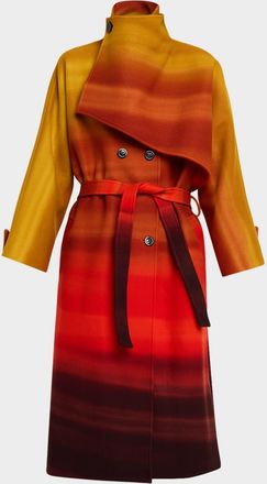 Libertine - Libertine California Sunset New Wave Double-Breasted Coat