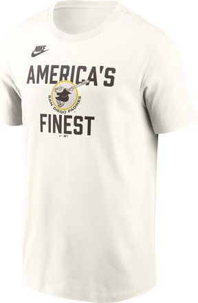 Nike San Diego Padres Cooperstown 70s Inspired Nike Mens MLB T-Shirt in Brown | N19911KSDP-9V0