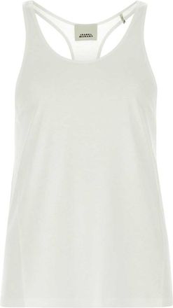 Isabel Marant White viscose Folca tank top