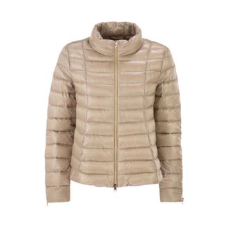 Herno Dames, Jassen, Beige, Maat: XS Satijn