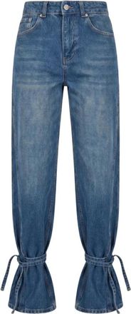 Hope Jeans - Dames - Loose Fit Jeans - Blauw - 2XL - Denim - Jeans