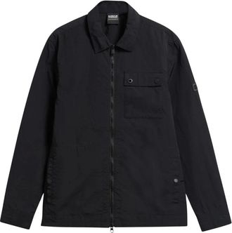 Barbour Jassen, Heren, Zwart, XL, Inline Overshirt