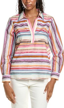 Foxcroft Sophia Watercolor Shirt