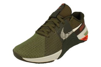 Nike DO9328-301 Metcon 8 Sneaker Adult Cargo Khaki/Light Bone-Sequoia-Alligator 12
