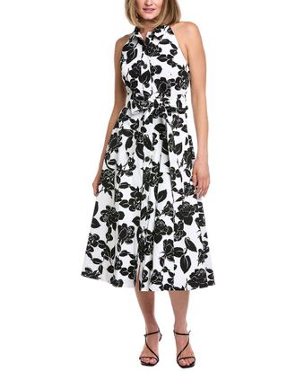 Carolina Herrera Printed Midi Dress