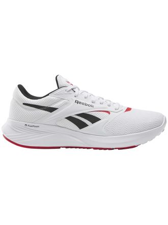Reebok Laufschuh REEBOK ENERGEN TECH 2, Damen, Gr. 42,5, weiss (wei&szlig;, schwarz, vector rot), Synthetik, Textil, Schuhe Laufschuh