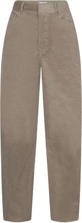 Dante6 Silence Barrel Corduroy Broek - Dames - Broeken - Beige - Maat: S Corduroy