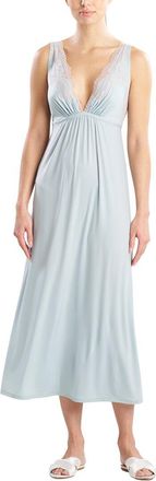 Natori Enchant Lace Applique V-Neck Slip Dress