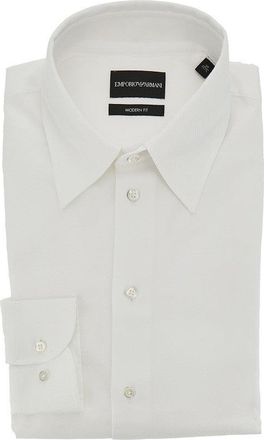 Emporio Armani Modern Fit cotton shirt Man 39