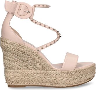 Christian Louboutin Elegante Sleehak Sandalen - Dames - Sleehakken - Beige - 42 EU - Leer - Schoenen