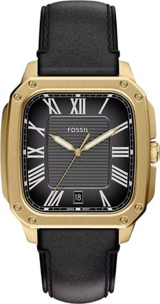 Fossil Accessoires, Heren, Zwart, ONE Size, Crosby Fs 6151