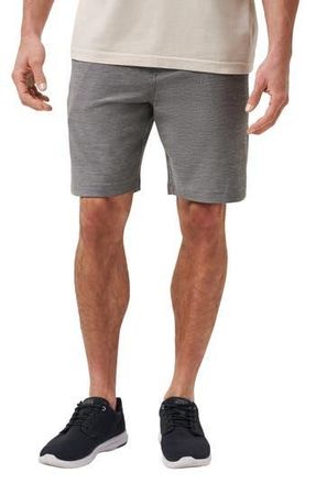 Travis Mathew Mens Adirondack Stretch Shorts in Heather Black at Nordstrom Rack, Size 30