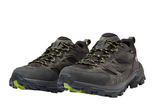 Jack Wolfskin Wanderschuh JACK WOLFSKIN VOJO TOUR TEXAPORE LOW M, Herren, Gr. 40, grau (slate), Leder, Textil, Schuhe Wanderschuh, Wasserdicht, Trekkingschuh