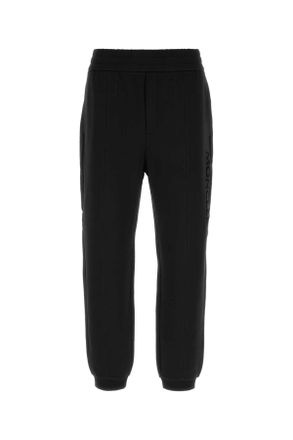 Moncler Black Cotton Joggers
