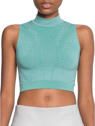 Wolford Sleeveless Tops - Dames - Tops zonder mouwen - Groen - M - Wol - Tops