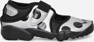 Nike Women s Air Rift Sandals Black / Metallic Silver