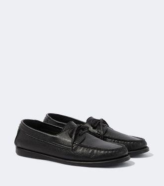 Saman Amel City Moc leather loafers