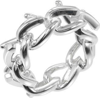 Tiffany & Co. Silver Silver 925 Band Ring (Pre-Owned)