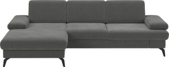 Sit&more Ecksofa »Morris L-Form, inkl. Sitztiefenverstellung« wahlweise mit Armteilverstellung, Bettfunktion & Bettkasten