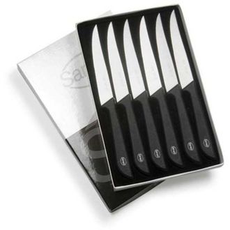 Sanelli Cuchillo Para Costillas De 12,0 Cm, Paquete De 6, Lario Sanelli