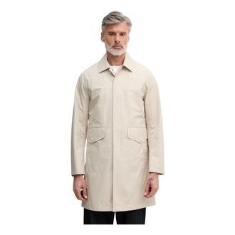 Benetton Heren, Mantels, Beige, Maat: L Poliester