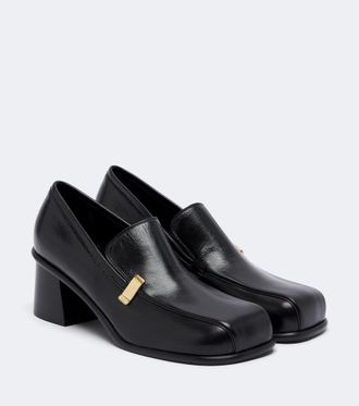 Proenza Schouler Esme leather loafer pumps