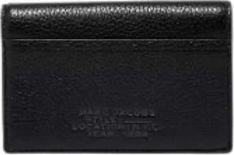 Marc Jacobs De leren kleine bifold portemonnee - Dames - Portefeuilles - Zwart - ONE Size - Leer - Accessoires