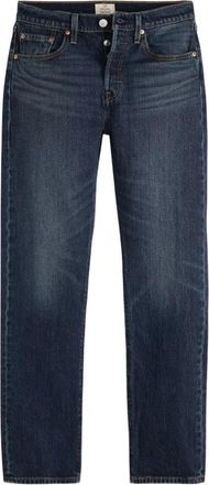 Levi's Jeans, Dames, Blauw, W30 L32, 501 Jeans Tijdloze Stijl