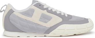 Diesel S-Pagodha-Quilted suede sneakers - Sneakers - Man - Grey