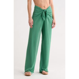 Vix Pareo Cover-Up Pants in Green at Nordstrom Rack, Size X-Large