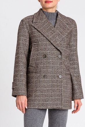 Twinset Coat TWINSET Woman color Brown
