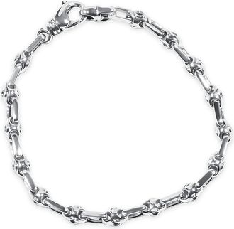 Pompeii3 Mens Designer Mariner Link 14k Gold (19gram) or Platinum (30gram) 5mm Bracelet 8.5