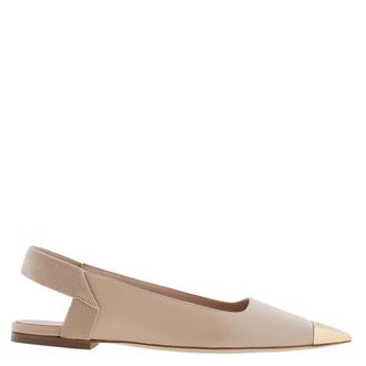 Ferragamo Ferragamo Alhena Nappa Slingback Flats
