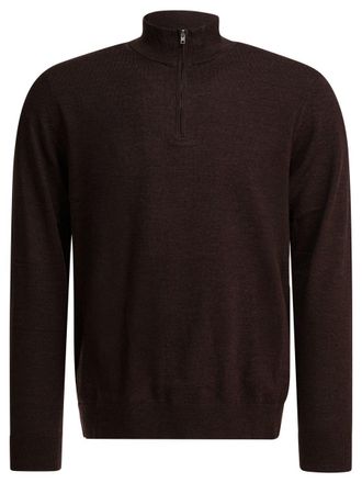 Nn.07 Sergio Merino Wool Polo Sweater