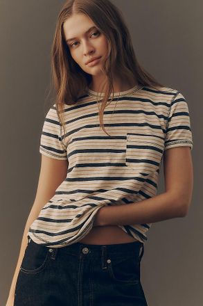 Pilcro Earn Your Stripes Tee