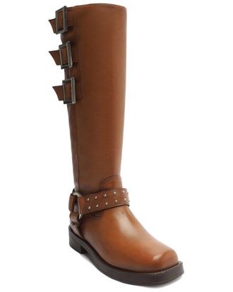 Schutz Schutz Luccia Buckle Leather Boot