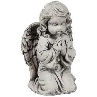 OEM Escultura De Jard&iacute;n Gris, Figura De &Aacute;ngel De Piedra