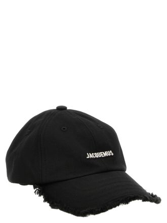 Jacquemus Unisex Black Cotton Cap (baseball Hat)