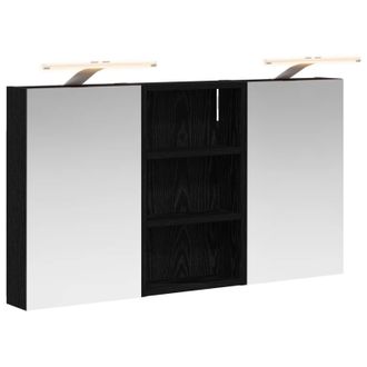 vidaXL Juego De Muebles De Ba&ntilde;o Con Estante 3 Pcs 90 X 10,5 X 50 Cm Vidaxl