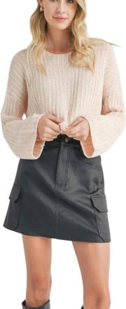 Sadie & Sage Rosalia Sweater In Blush