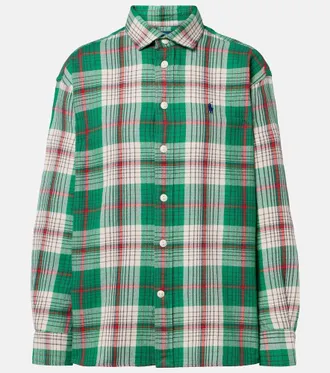 Polo Ralph Lauren Plaid cotton twill shirt