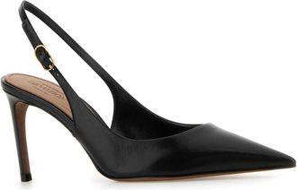 Dolce & Gabbana Womens Devotion 75 Pump Black Leather
