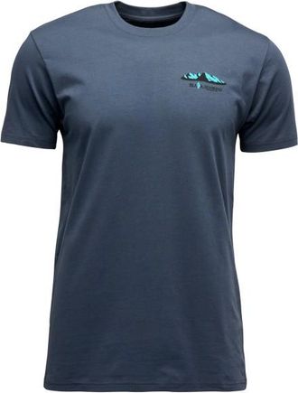 Black Diamond Mountainscape S/S Tee T-Shirt f&uuml;r Herren | blau